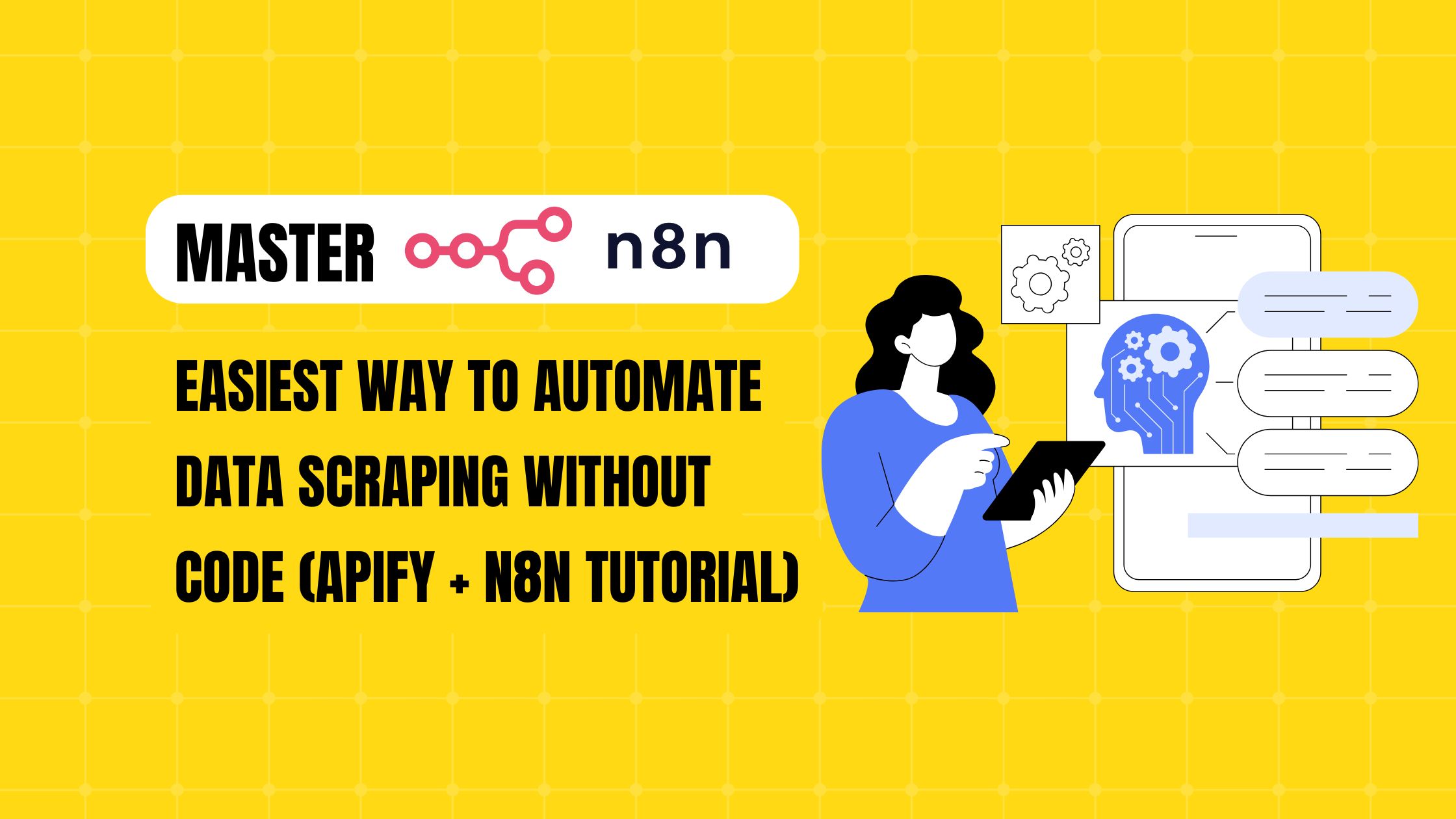 No-Code Scraping Automation with Apify + n8n